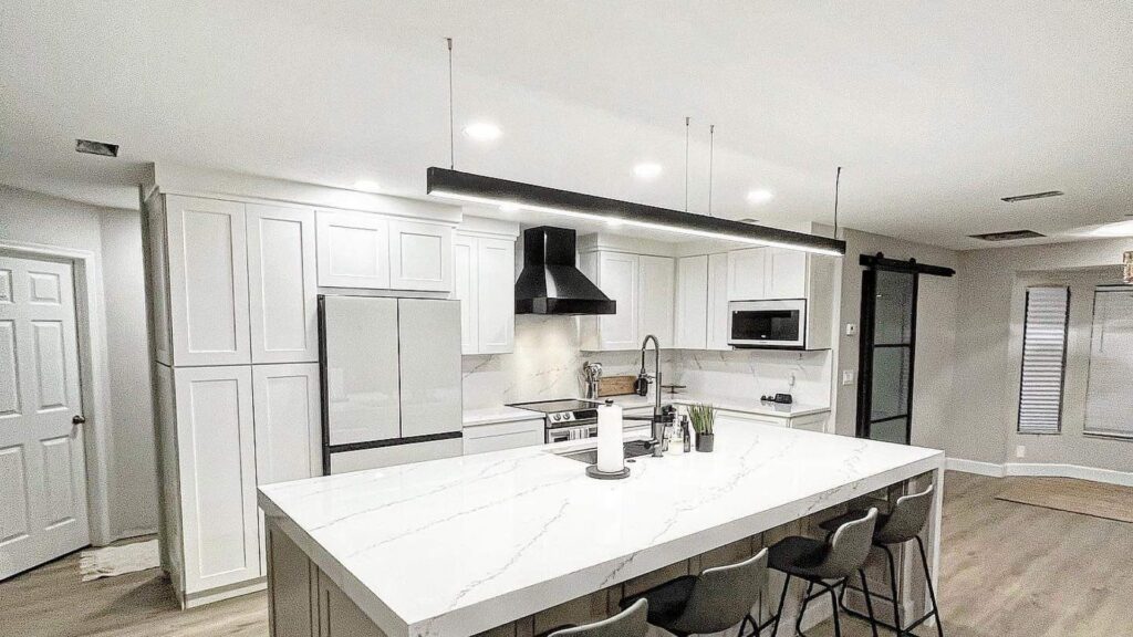 Open-concept kitchen remodel in Braden Woods, Bradenton FL